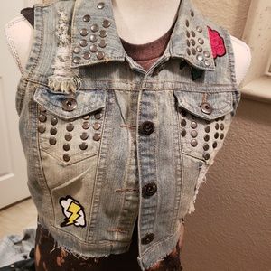 Distressed Vest